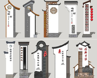 铜仁美丽乡村标识标牌有哪些分类？